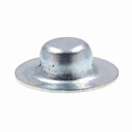 PRIME-LINE Axle Hat Push Nuts, 1/4 in., Zinc Plated Steel, 20PK 9078486